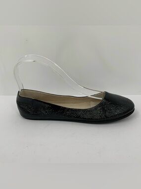 FS/NY French Sole Sloop ballet flats black patent shoe Italy slip-on new 8